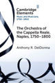 Book cover of: Orchestra of the Cappella Reale, Naples, 1750–1800. By: Anthony R. DelDonna