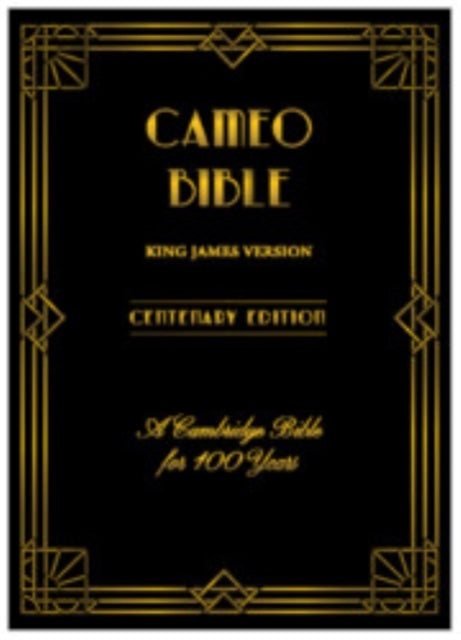 Book cover of: KJV Cameo Centenary Edition, Vintage Golden Brown Calfskin Leather, Full Yapp, KJ457:XRLY