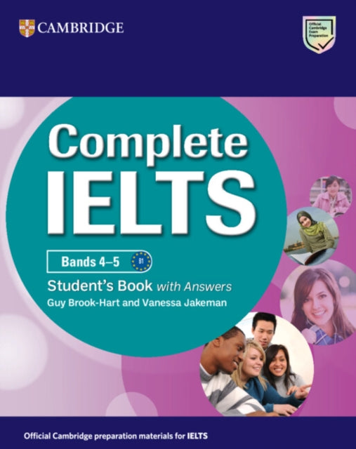 Book cover of: Complete IELTS Bands 4–5 Student's Book with Answers