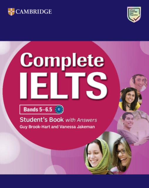 Book cover of: Complete IELTS Bands 5–6.5 Student Book with Answers