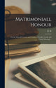 Book cover of: Matrimoniall Honour. By: 1573-1652 D R (Daniel Rogers)