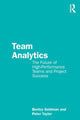 Book cover of: Team Analytics. By: Bentzy Goldman