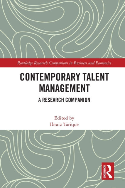 Book cover of: Contemporary Talent Management. By: Ibraiz Tarique