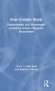 Book cover of: Post-Growth Work. By: Irmi Seidl