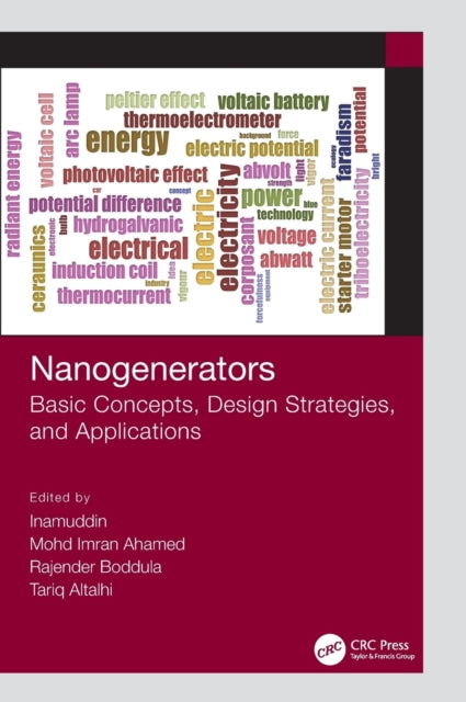 Book cover of: Nanogenerators. By: Inamuddin