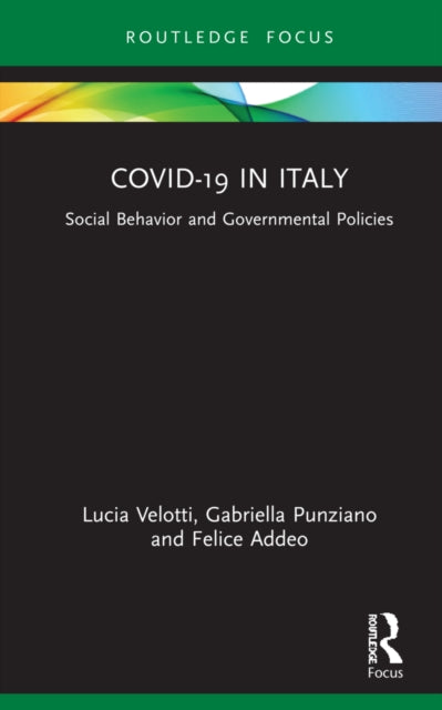 Book cover of: COVID-19 in Italy. By: Lucia Velotti