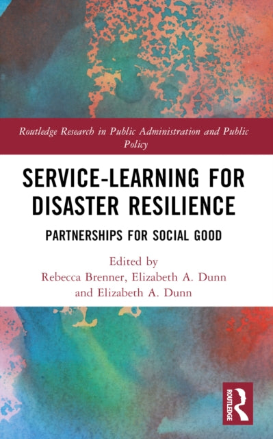 Book cover of: Service-Learning for Disaster Resilience. By: Lucia Velotti