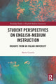 Book cover of: Student Perspectives on English-Medium Instruction. By: Marta Guarda