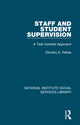Book cover of: Staff and Student Supervision. By: Dorothy E. Pettes