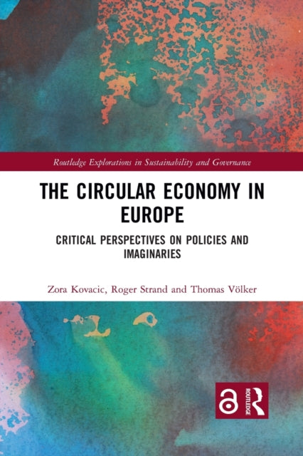Book cover of: Circular Economy in Europe. By: Zora Kovacic