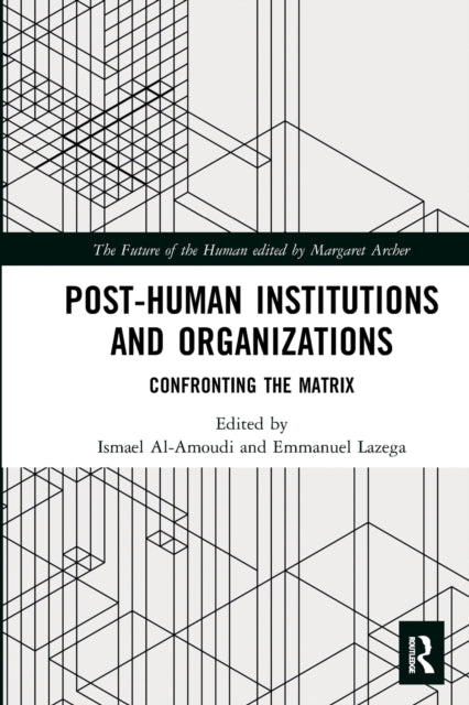 Book cover of: Post-Human Institutions and Organizations. By: Ismaël Al-Amoudi