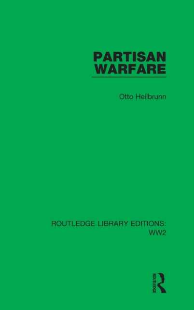 Book cover of: Partisan Warfare. By: Otto Heilbrunn