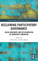 Book cover of: Reclaiming Participatory Governance. By: Adrian Bua