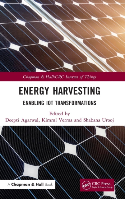 Book cover of: Energy Harvesting. By: Deepti Agarwal