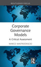 Book cover of: Corporate Governance Models. By: Marco Mastrodascio