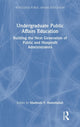 Book cover of: Undergraduate Public Affairs Education. By: Madinah F. Hamidullah