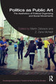 Book cover of: Politics as Public Art. By: Martin Zebracki
