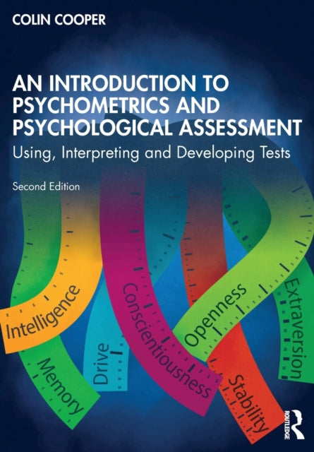Book cover of: Introduction to Psychometrics and Psychological Assessment. By: Colin Cooper