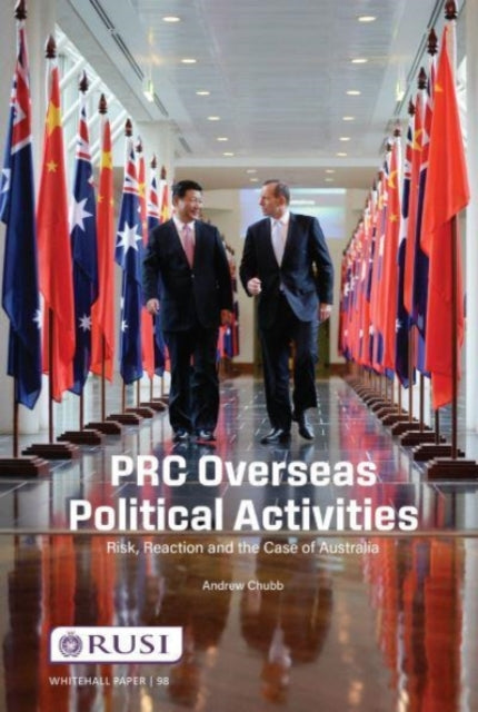 Book cover of: PRC Overseas Political Activities. By: Andrew Chubb
