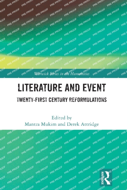 Book cover of: Literature and Event. By: Mantra Mukim