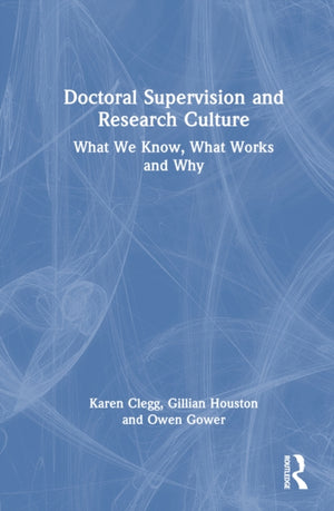 Doctoral Supervision and Research Culture