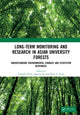 Book cover of: Long-Term Monitoring and Research in Asian University Forests. By: Toshiaki Owari
