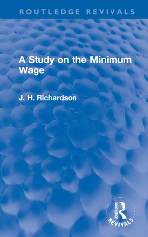 Study on the Minimum Wage