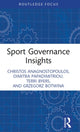 Book cover of: Sport Governance Insights. By: Christos Anagnostopoulos