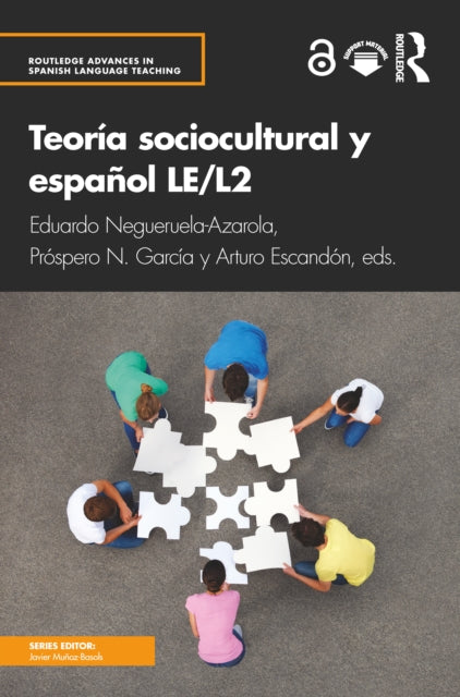 Book cover of: Teoria sociocultural y espanol LE/L2. By: Eduardo Negueruela-Azarola