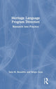 Book cover of: Heritage Language Program Direction. By: Sara M. Beaudrie