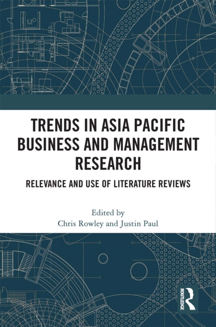 Book cover of: Trends in Asia Pacific Business and Management Research