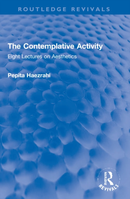 Book cover of: Contemplative Activity