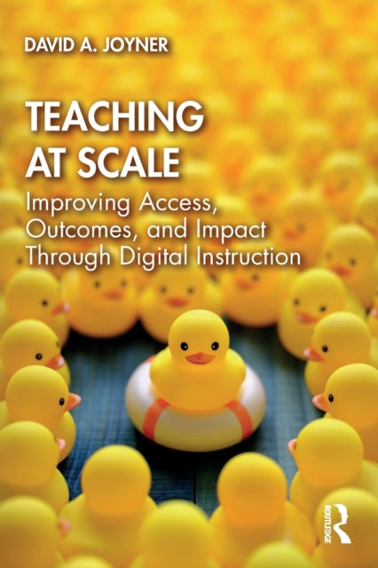 Book cover of: Teaching at Scale. By: David Joyner