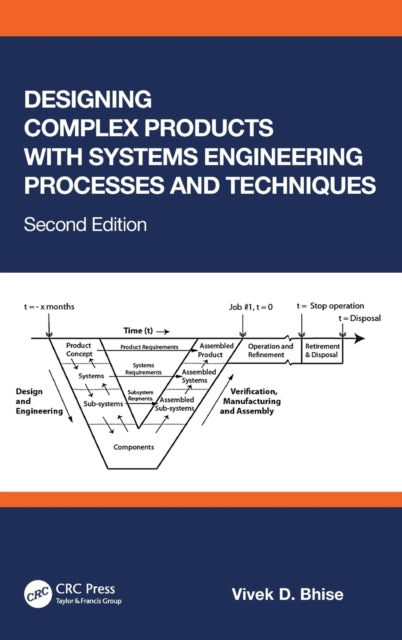 Book cover of: Designing Complex Products with Systems Engineering Processes and Techniques. By: Vivek D. Bhise