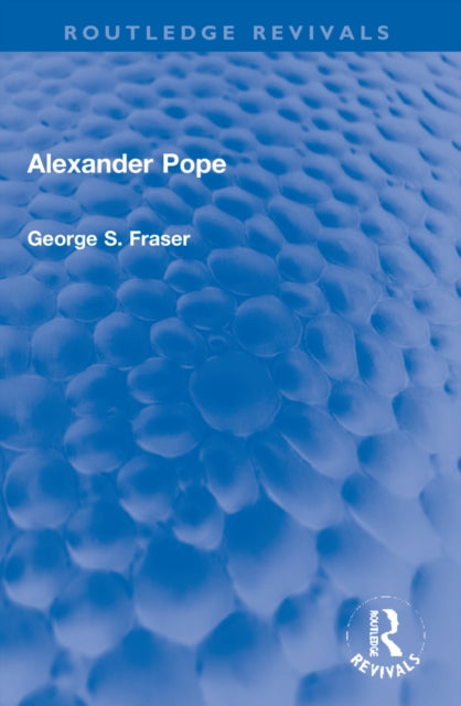 Book cover of: Alexander Pope