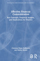 Book cover of: Effective Financial Communication. By: Christian Pieter Hoffmann