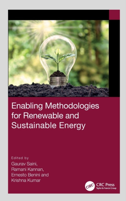 Book cover of: Enabling Methodologies for Renewable and Sustainable Energy. By: Gaurav Saini