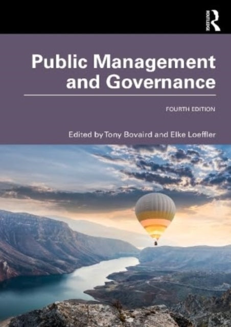 Book cover of: Public Management and Governance. By: Tony Bovaird