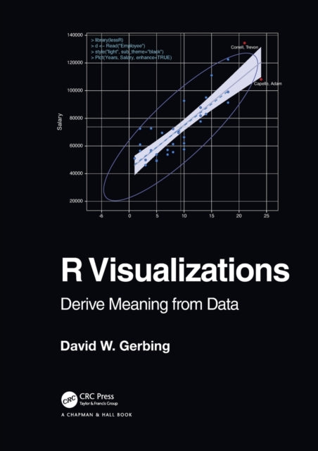 Book cover of: R Visualizations. By: David W. Gerbing