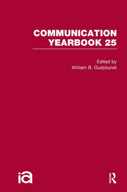 Book cover of: Communication Yearbook 25