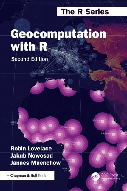 Book cover of: Geocomputation with R