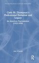 Book cover of: Clara M. Thompson’s Professional Evolution and Legacy. By: Ann D'Ercole