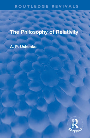 Philosophy of Relativity