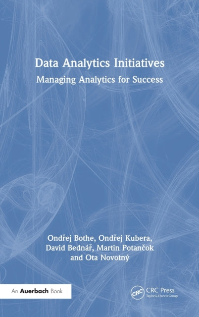 Book cover of: Data Analytics Initiatives. By: Ondřej Bothe