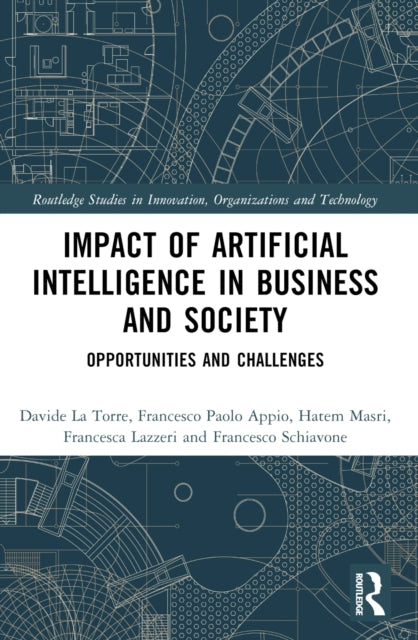 Book cover of: Impact of Artificial Intelligence in Business and Society. By: Davide La Torre
