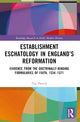 Book cover of: Establishment Eschatology in England’s Reformation. By: Tim Patrick