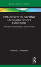 Book cover of: Complexity in Second Language Study Emotions. By: Richard J. Sampson