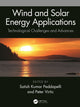 Book cover of: Wind and Solar Energy Applications. By: Satish Kumar Peddapelli