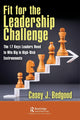 Book cover of: Fit for the Leadership Challenge. By: Casey J. Bedgood