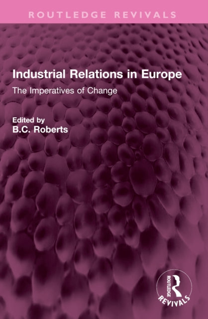 Book cover of: Industrial Relations in Europe